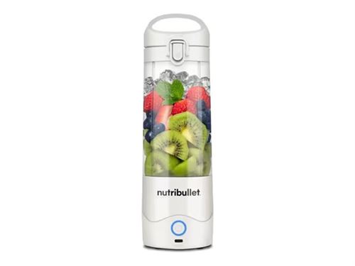 NutriBullet Portable NBP003W - Bol mixeur blender - 475 ml - sans fil - blanc