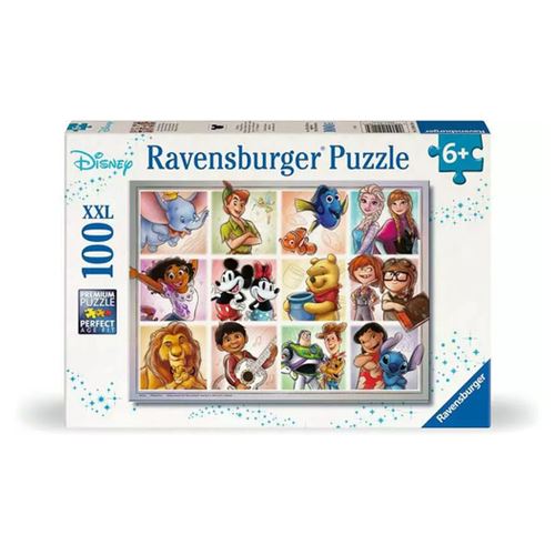 Non Communiqué Bleu Puzzle 100 Piece Xxl - Personnages Disney