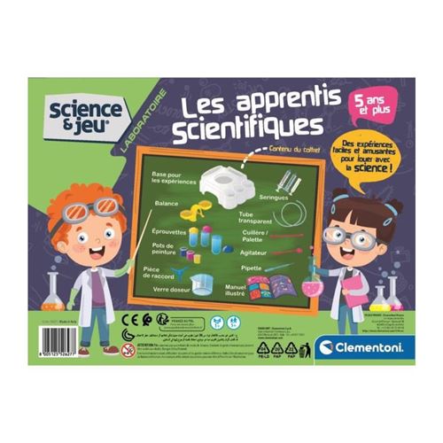52627 - Science et jeu laboratoire, Les apprentis scientifiques