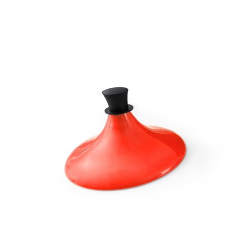 KITCHENCOOK - Couvercle pour autocuiseur - Taille 3 - Rouge - Image 2