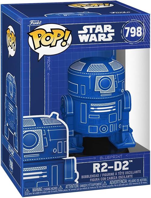 Non Communiqué Figurine Funko Pop! N°798 | Star Wars | R2-D2 Bp