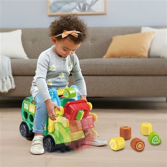 Maxi camion poubelle Vtech Baby Recyclo'formes