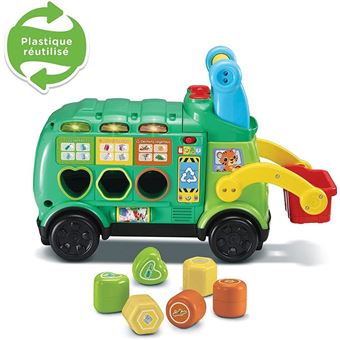 Maxi camion poubelle Vtech Baby Recyclo'formes