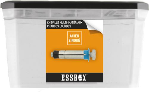 Cheville ESSBOX SCELL-IT Universelle - ØM10 mm x 75 mm - Boite de 25 - EX-9201111075