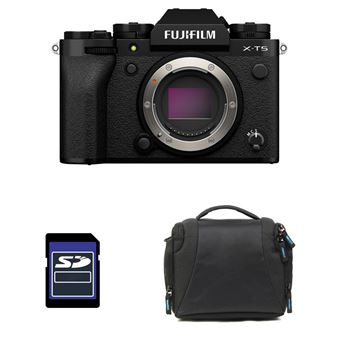 X-T5 NU NOIR + Sac + Carte SD 8 Go - 1