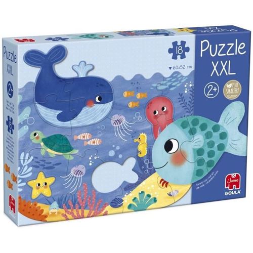 Puzzle XXL - Ocean - Bleu - A partir de 2 ans