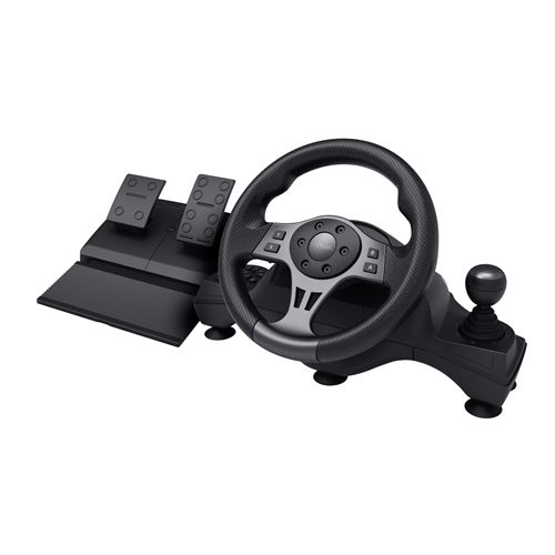 Trust GXT 289 Volant de Course pour Simulateur de Vol Xbox Series X/S PS4 Nintendo Switch pour Farming Simulator / F1