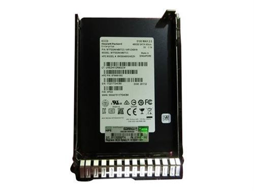 HPE Mixed Use - SSD - 480 GB - 2.5 SFF - SATA 6Gb/s - met HPE Smart Carrier