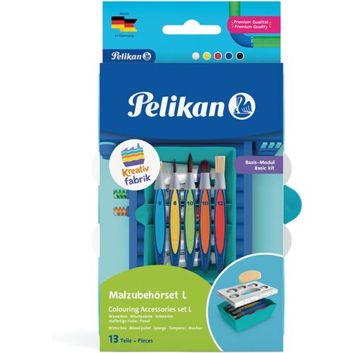 Pelikan Kreativfabrik Kit accessoires de peinture, 13 pièces