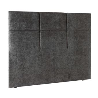 EPEDA Tête de lit Carre Chic 180cm chenille gris