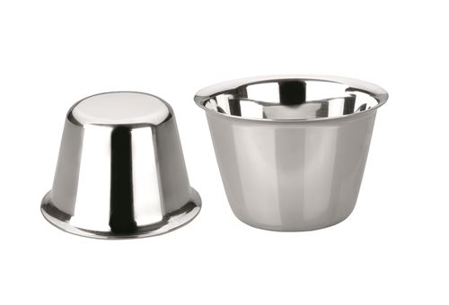 Non Communiqué Ibili 721708 Moule Crãme Caramel Inox Prisma 8 Cm