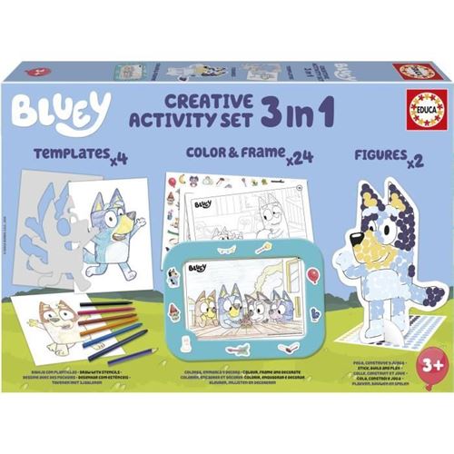Educa Borras Coffret Créatif Bluey - 3 Activités - Image 3