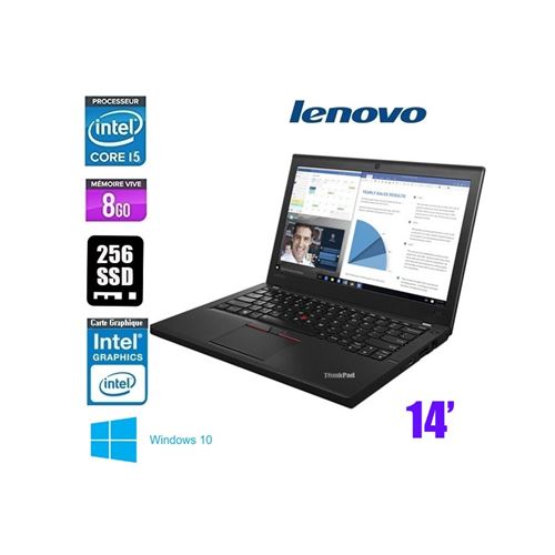 PC Portable Lenovo Thinkpad T460 Core i5 6300U 2.4Ghz Qwerty