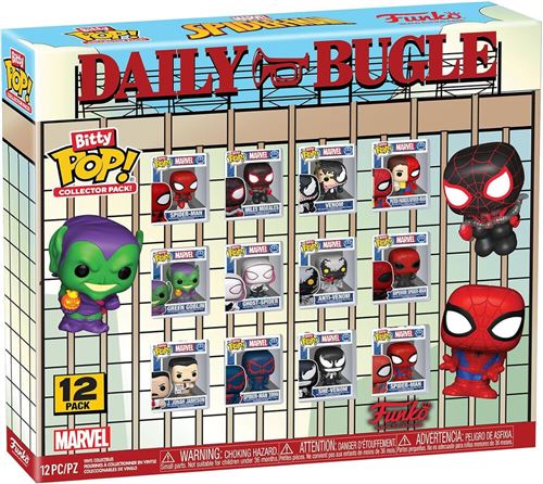 Funko Or Spider-Man - Collect Box 12 Figurines Spider-Man Bitty Pop! 2,5 Cm