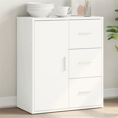 vidaXL - Buffet - Moderne - Blanc - Image 3