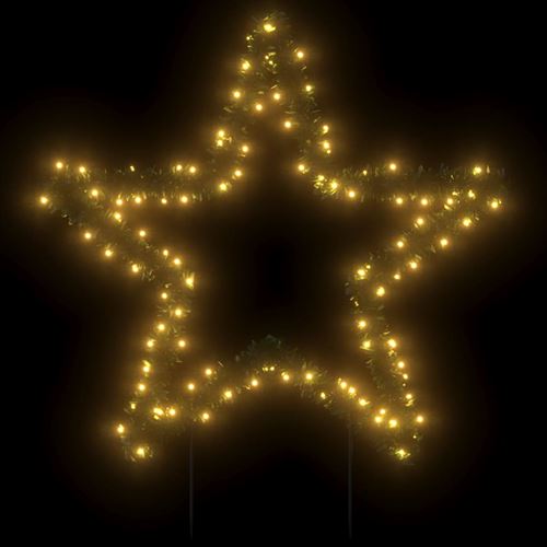 vidaXL Décoration lumineuse étoile de Noël avec piquets 115 LED 85