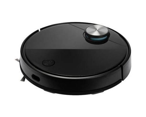 Viomi Vacuum Cleaner V3 Aspirateur robot noir commande par application, 2 murs virtuels, compatible avec Alexa dAmazon, compatible avec Google Home