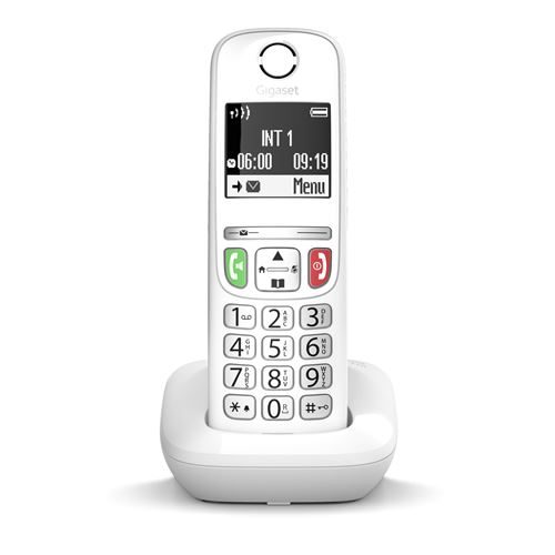 Téléphone Gigaset GIGE270WHT DECT avec identification de l appelant Blanc