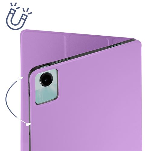 Étui Samsung Tab A9 Plus, Clapet Trifold Support Vidéo / Clavier - Rouge -  Français