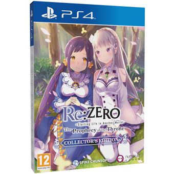 Re:ZERO Starting Life in Another World The Prophecy of the Throne Collector's Edition PS4