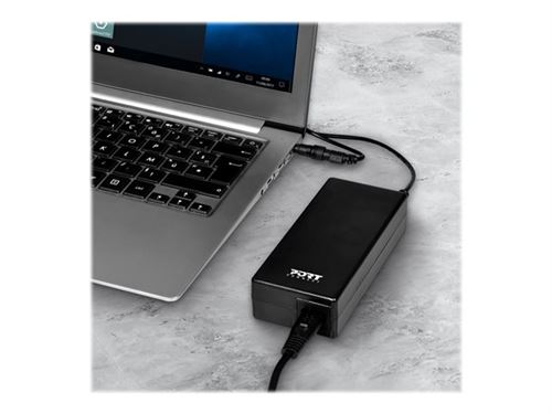 Chargeur secteur Port pour ordinateur portable Acer et Toshiba 65 Watt Noir