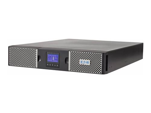 Eaton 9PX 9PX3000RT - Onduleur (montable sur rack / externe) - AC 100/110/120/125 V - 2700 Watt - 3000 VA - Ethernet, RS-232, USB - connecteurs de sortie : 7 - 2U - noir et argent