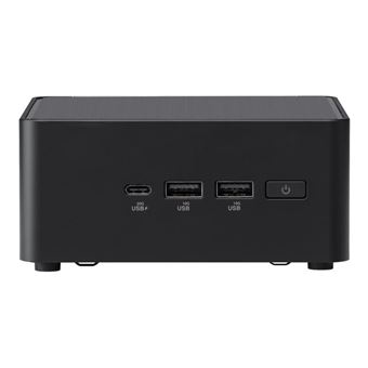 ASUS NUC 14 Pro RNUC14RVHU5068C2I - Mini PC Core Ultra 5 125H / jusqu'à 4.5 GHz - RAM 16 Go - SSD 512 Go - Intel Arc Graphics - IEEE 802.11ax (Wi-Fi 6E), Gigabit Ethernet, 2.5 Gigabit Ethernet, Bluetooth 5.3 - Win 11 Pro - moniteur : aucun - noir