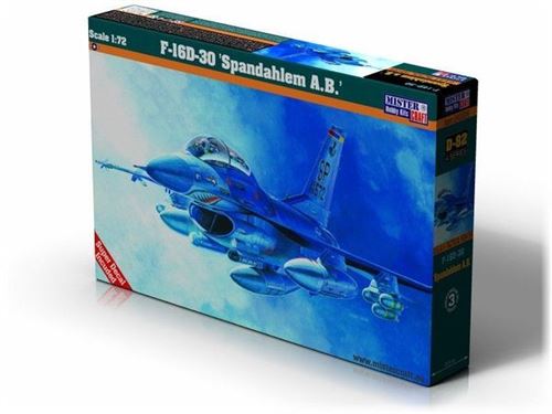 F-16d-30 Spadahlem A.b. - 1:72e - Mistercraft