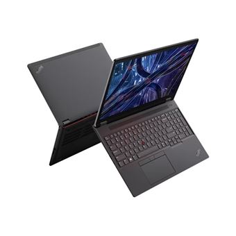 Lenovo ThinkPad P16 Gen 2 21FA - Conception de charnière à 180 degrés - Intel Core i9 - 13980HX / jusqu'à 5.6 GHz - Win 11 Pro - RTX 2000 Ada - 64 Go RAM - 1 To SSD TCG Opal Encryption 2, NVMe, Performance - 16" IPS 2560 x 1600 (WQXGA) @ 165 Hz - Wi-F
