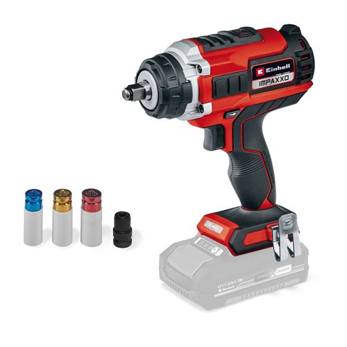 Visseuse sans Fil à Percussion Einhell IMPAXXO 18/400 18V Rouge Noir - Image 4