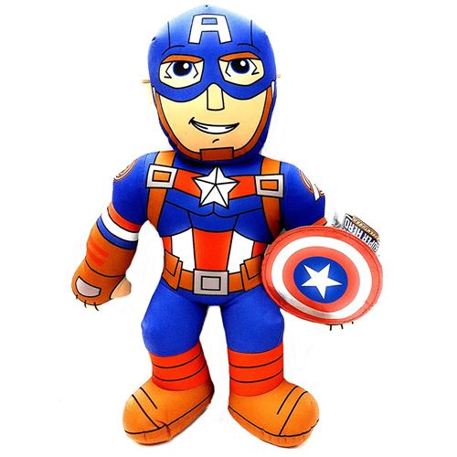Peluche Captain America 38 cm Sonore Avengers Avec Son - guizmax