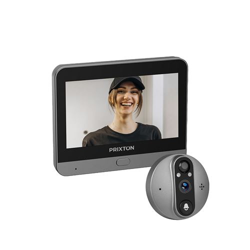 Non Communiqué Judas Numérique Smart Guard Dv50, Écran Couleur 4,3" Wifi Et App Mobile, Vision Nocturne, Détecteur De Mouvement Pir, Audio Bidirectionnel, Carte Sd Jusqu'à 64 Go, Autonomie De 3 Mois