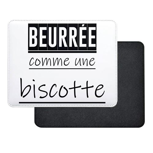 Tapis De Souris Personnalisé Style Breton - Ergonomique Avec Repose-poignet Mémoire De Forme - Idée Cadeau Fun Bureau