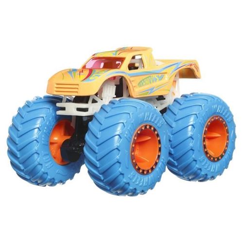 Non Communiqué Noir Hot Wheels Monster Trucks - Camion Avec Éléments Phosphorescents - Conception Assortie