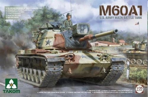 M60a1 U.s .army Main Battle Tank - 1:35e - Takom
