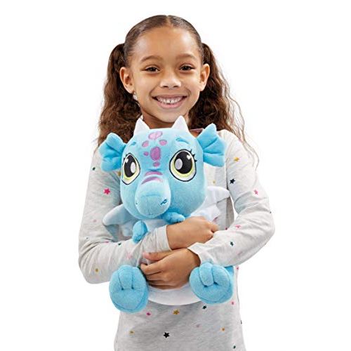 Animagic - My Cuddly Dragon (Blue) Peluche Peluche Jouet pour Enfants avec Des Sons