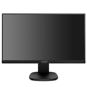 Philips S-line 243S7EHMB - Écran LED - 24" (23.8" visualisable) - 1920 x 1080 Full HD (1080p) @ 60 Hz - IPS - 250 cd/m² - 1000:1 - 5 ms - HDMI, VGA - haut-parleurs - noir, noir texturé