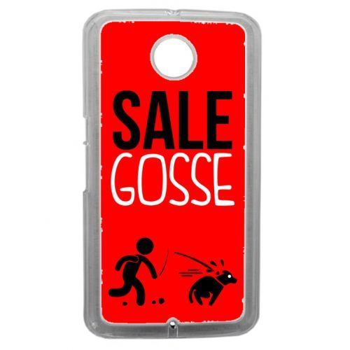 Coque transparente nexus 6 sale gosse 6