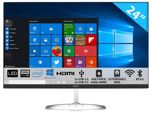 All-in-One PC (24'' FHD 4+64GB)