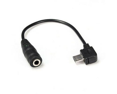 Micro usb jack 3,5 mm casque écouteur adaptateur casque câble audio cordon