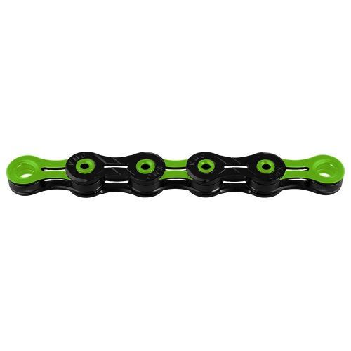 KMC X10SL DLC Chaîne 10 vitesses 1/2 x 11/128 Noir/Vert