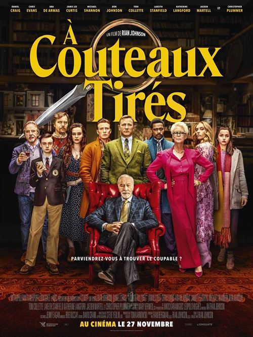 à couteaux tirés - 2019 - Daniel Craig - 116x158cm - Affiche État correct - N/A reconditionné disponible sur Fnac