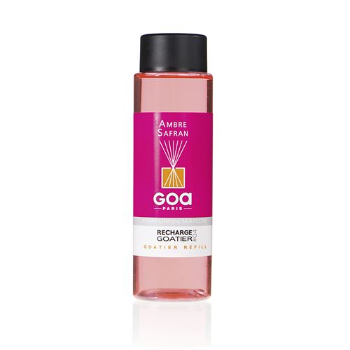 Recharge pour diffuseur de parfum Ambre / Safran GOA 250 ml
