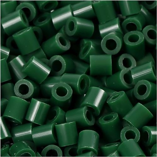 Creotime perles de repassage 5 mm 1100 pièces vert foncé