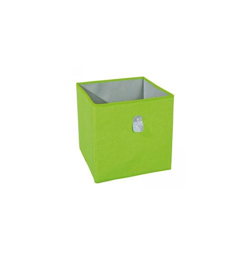 Paris Prix - Boîte De Rangement Pliable kase 32cm Vert & Gris