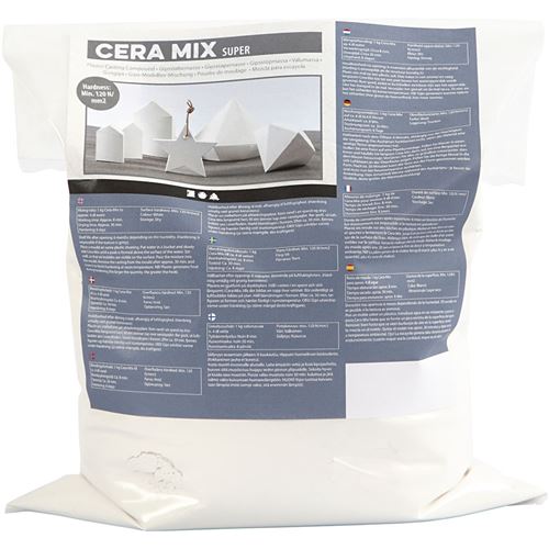 Cera-Mix mélange de plâtre super 5 kg blanc