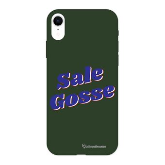-5€98 sur Coque pour iPhone Xr Silicone Liquide Douce vert ...