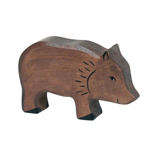 Goki Holtztiger - Figurine Holztiger Sanglier 11.7 Cm