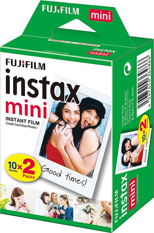 auteur Mooi kopen Fujifilm Instax Mini Dual-Pack 2x10 Pack - Film - Fnac.be