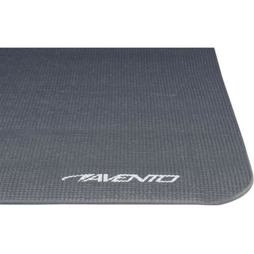 Avento tapis de gymnastique Basic 173 x 61 cm mousse gris